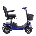 2021 Amazon Best Selling Disabled Sliver 4 Wheel Handicapped Scooter Foldable Electric Mobility Scooters
